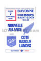 Cote Basque-Landes New Zealand 1995 memorabilia